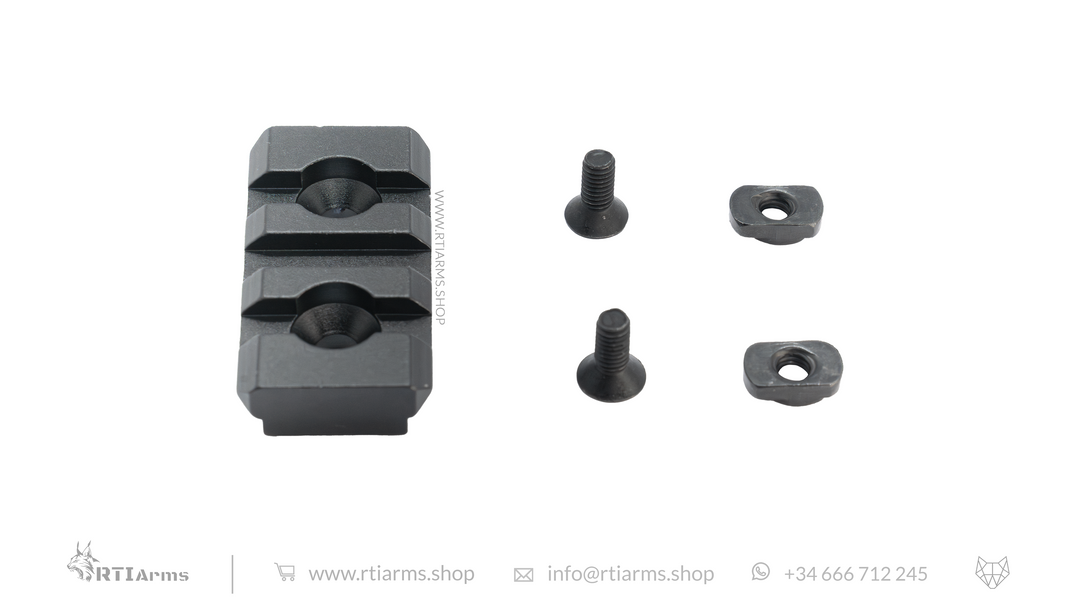 M-Lok picatinny 3 slot