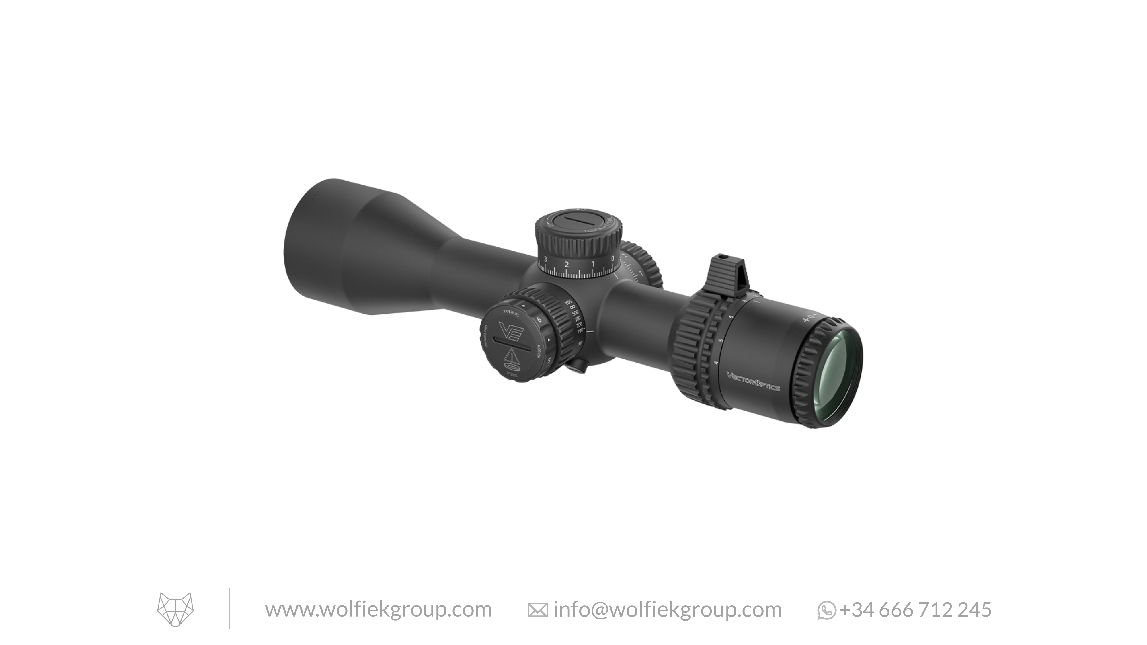 Vector Optics Veyron Riflescope - 4-16x44 HD CTR FFP GenII – RTI