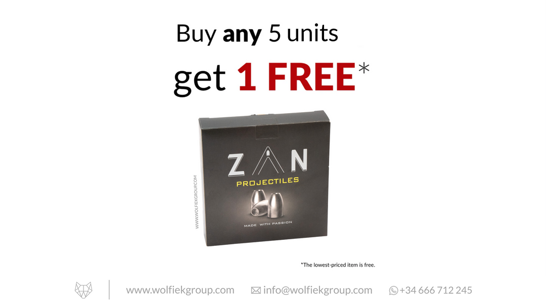 Zan Projectiles Airgun Slugs - Cal .219 (5.56mm)