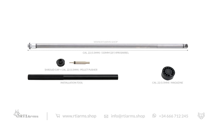RPB Lothar Walther Barrel 510mm