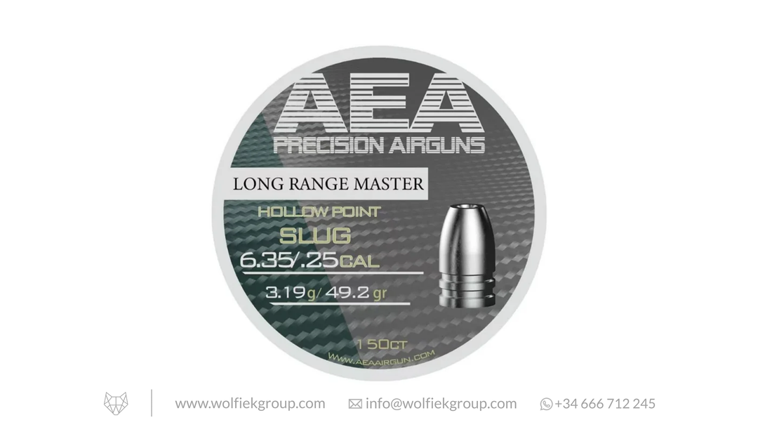 AEA Long Range Master Slugs · Hollow Point · Cal .25 (6.35mm)