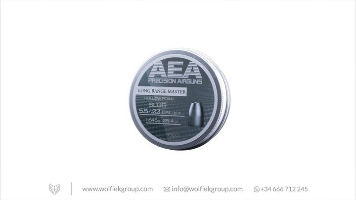 AEA Long Range Master Slugs · Hollow Point · Cal .22 (5.5mm)