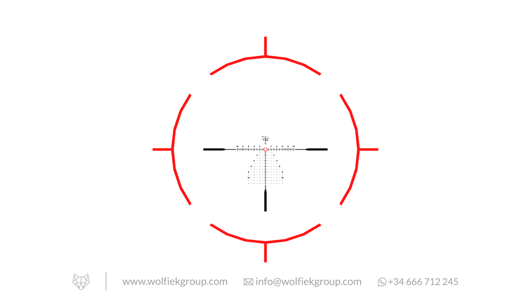 Vector Optics Continental Riflescope - x6 2-12x44 RAR MPVO