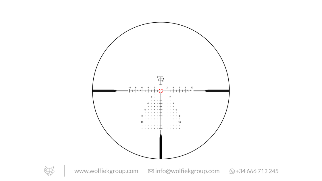 Vector Optics Continental Riflescope - x6 2-12x44 RAR MPVO