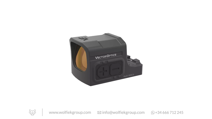 Vector Optics Frenzy MRT Aspheric Lens Red Dot Sight  - FA 1x17x20  EDC