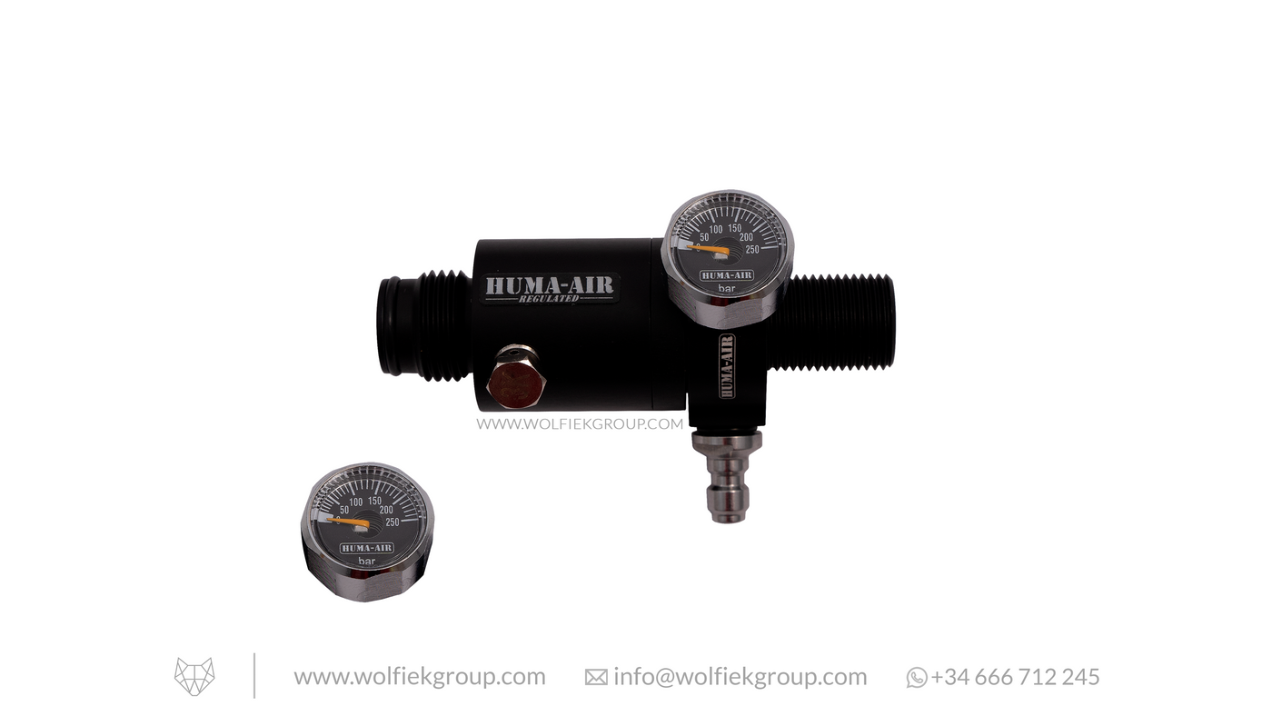 Adjustable Tuning Regulator for RTI Airguns By Huma-Air