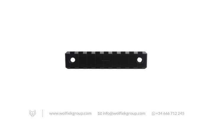 MLOK 4 Inch Hand-guard Spare Rail