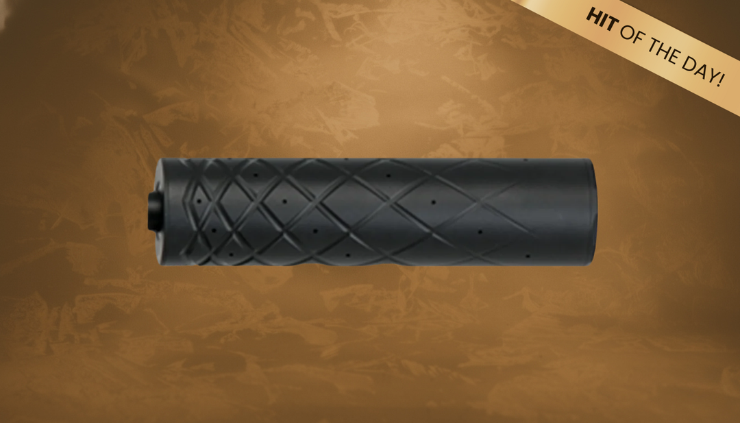 RTI Hush Aluminium 50mm Suppressor for Airguns