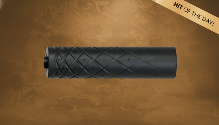 RTI Hush Aluminium 50mm Suppressor for Airguns