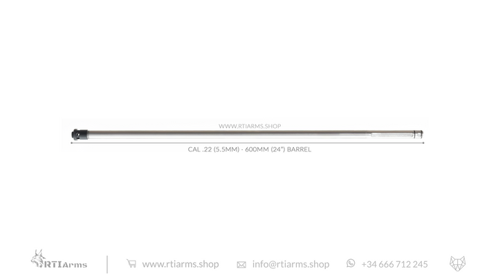 Premium Lothar Walther Barrel 600mm