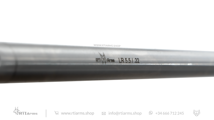 Premium Lothar Walther Barrel 600mm close up cal .22