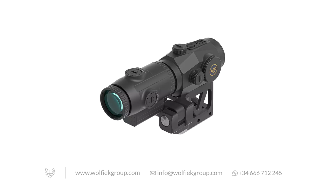 Vector Optics Scrapper MRT Red Dot Sight & Paragon 1x29 3x Magnifier Combo Kit – One-Piece Picatinny Mount