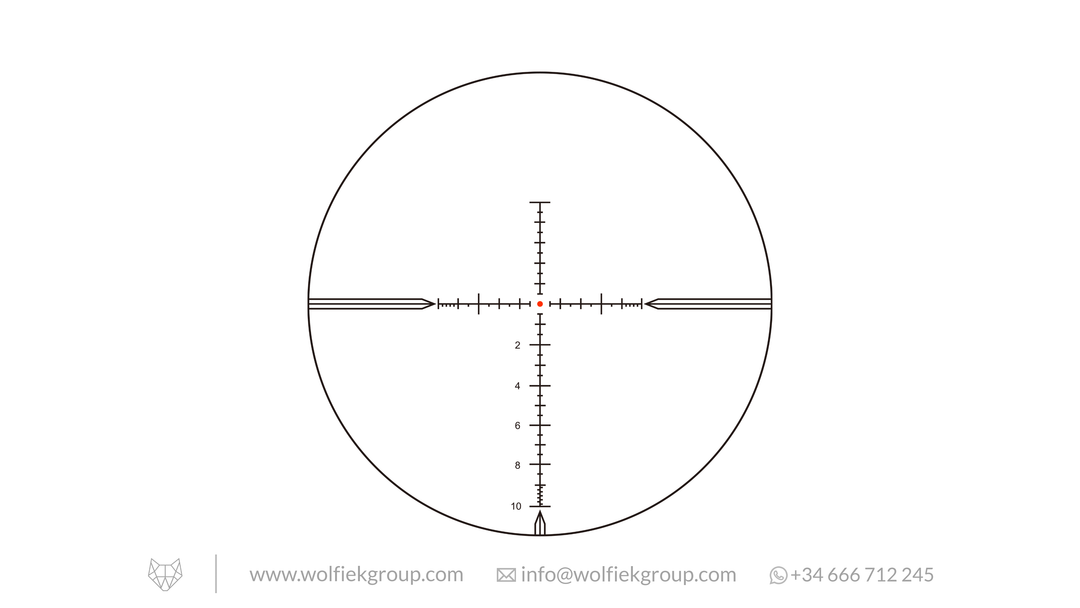 Vector Optics Tauron Riflescope -  3-18x50 GenII