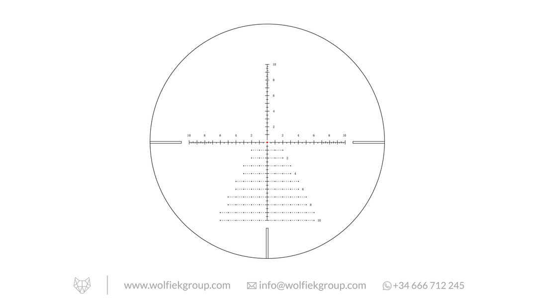 Vector Optics Veyron Compact Riflescope - 3-12x44IR SFP