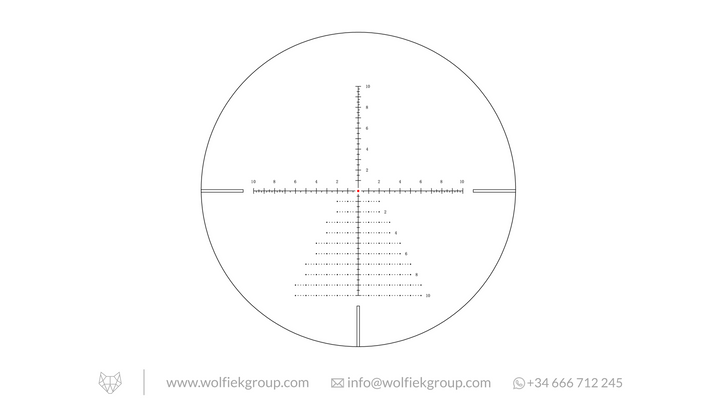 Vector Optics Veyron Compact Riflescope - 3-12x44IR SFP