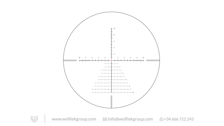 Vector Optics Veyron Compact Riflescope - 6-24x44IR SFP