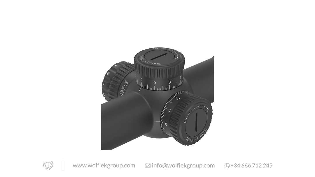 Vector Optics Veyron Riflescope - 6-24x44 HD CTR FFP GenII