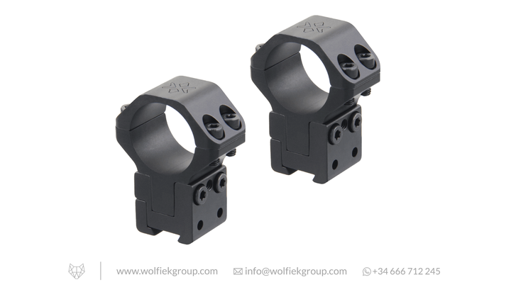 Vector ópticas adjustable scope mounts 25.4mm