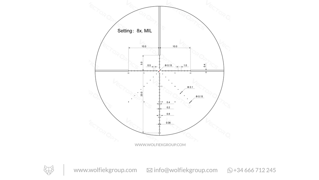 Vector Optics · Veyron 2-8x32 IR SFP