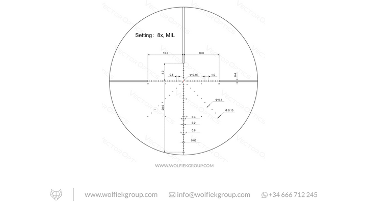 Vector Optics · Veyron 2-8x32 IR SFP
