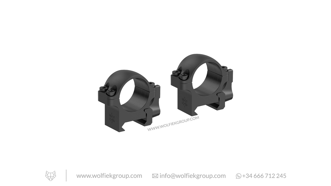 Vector Optics · Weaver Scope Mounts 25.4mm Steel QD Low