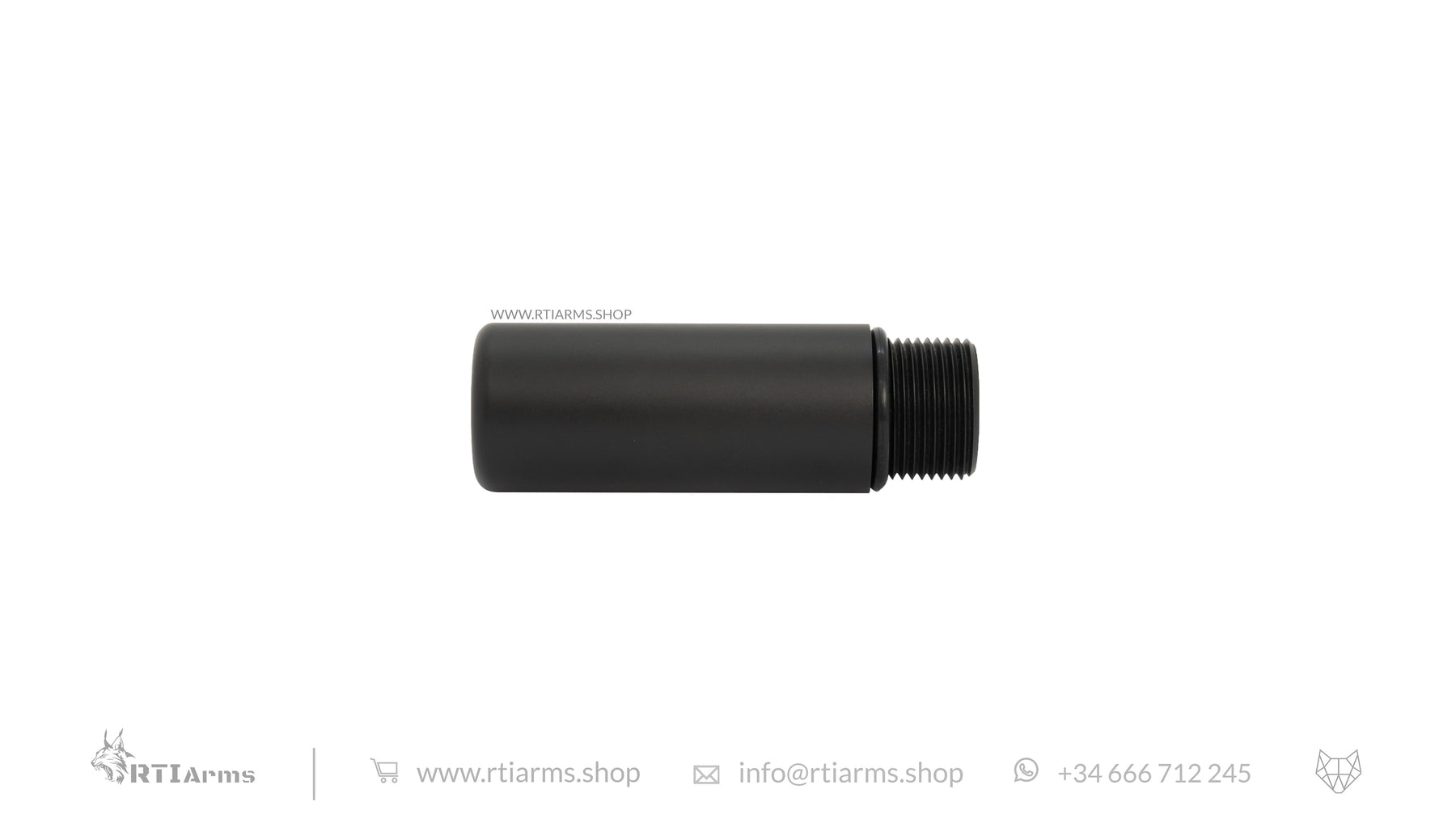 Plenum Extension for Priest & P-3 – RTI ARMS SHOP