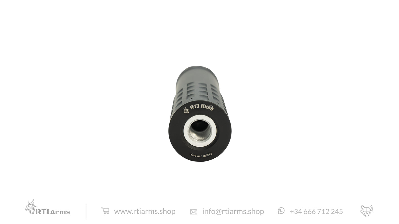RTI Hušh Suppressor 34mm 155mm Aluminum