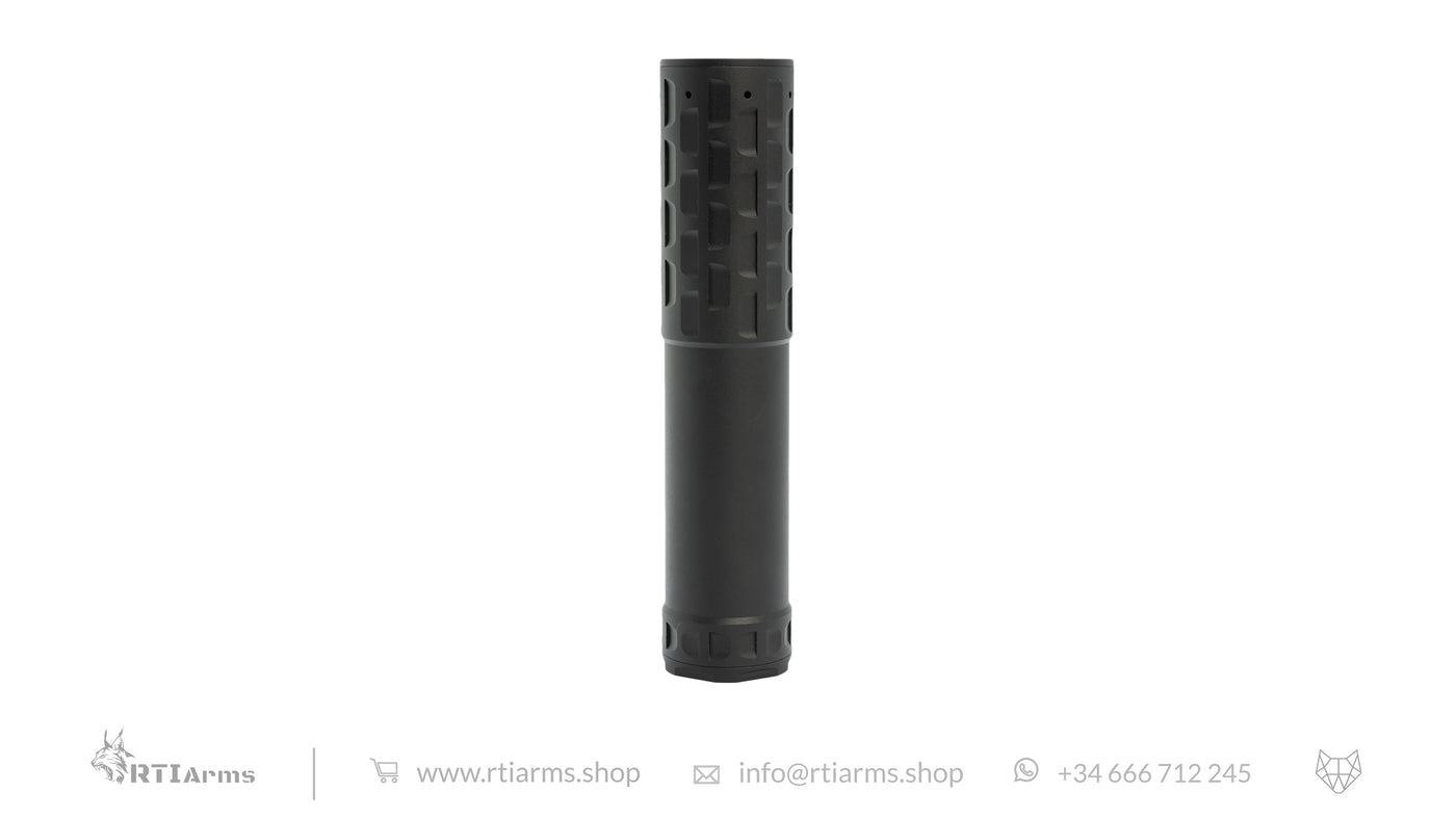 RTI Hušh Suppressor 34mm 155mm Aluminum