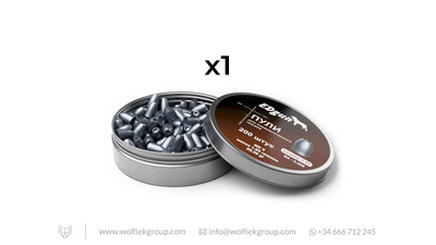 EDgun KnockOut Slugs · Cal .216 (5,49mm) · Weight 1,65g (25,40gr) MKII