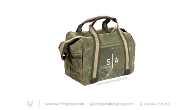Scandinavian green Arms Duffle Bag