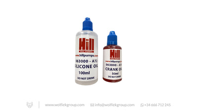 Replacement oil kit with silicone oil and crank oil