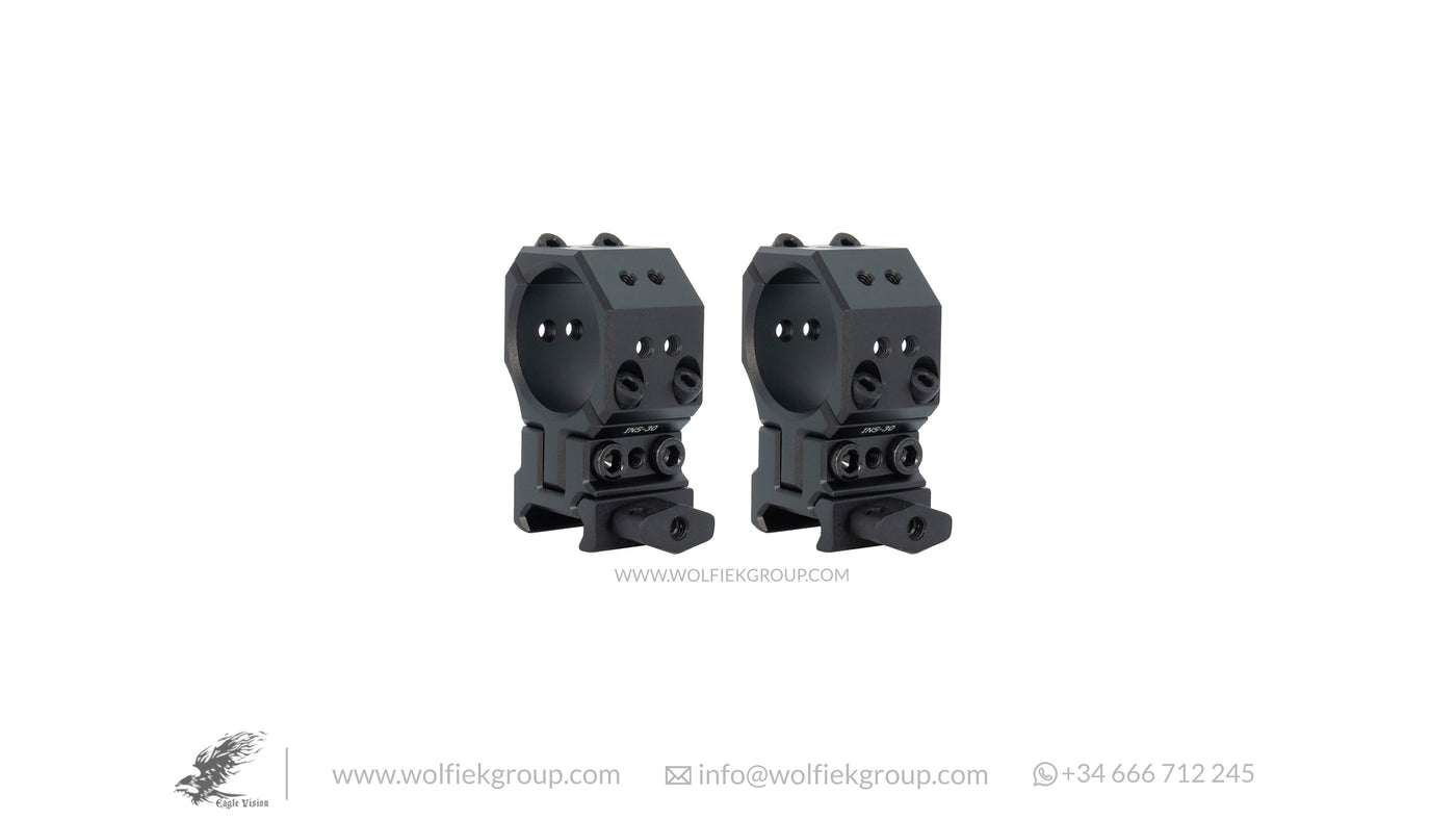 Eagle Vision · Picatinny Infinity Elevation ADJUSTABLE Scope Mounts 30mm (INS/Forward)
