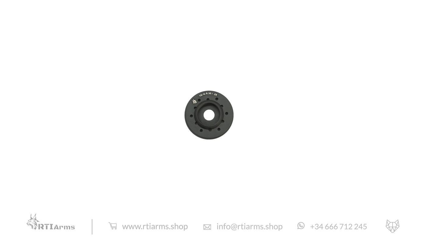 Hušh Suppressor End Cap