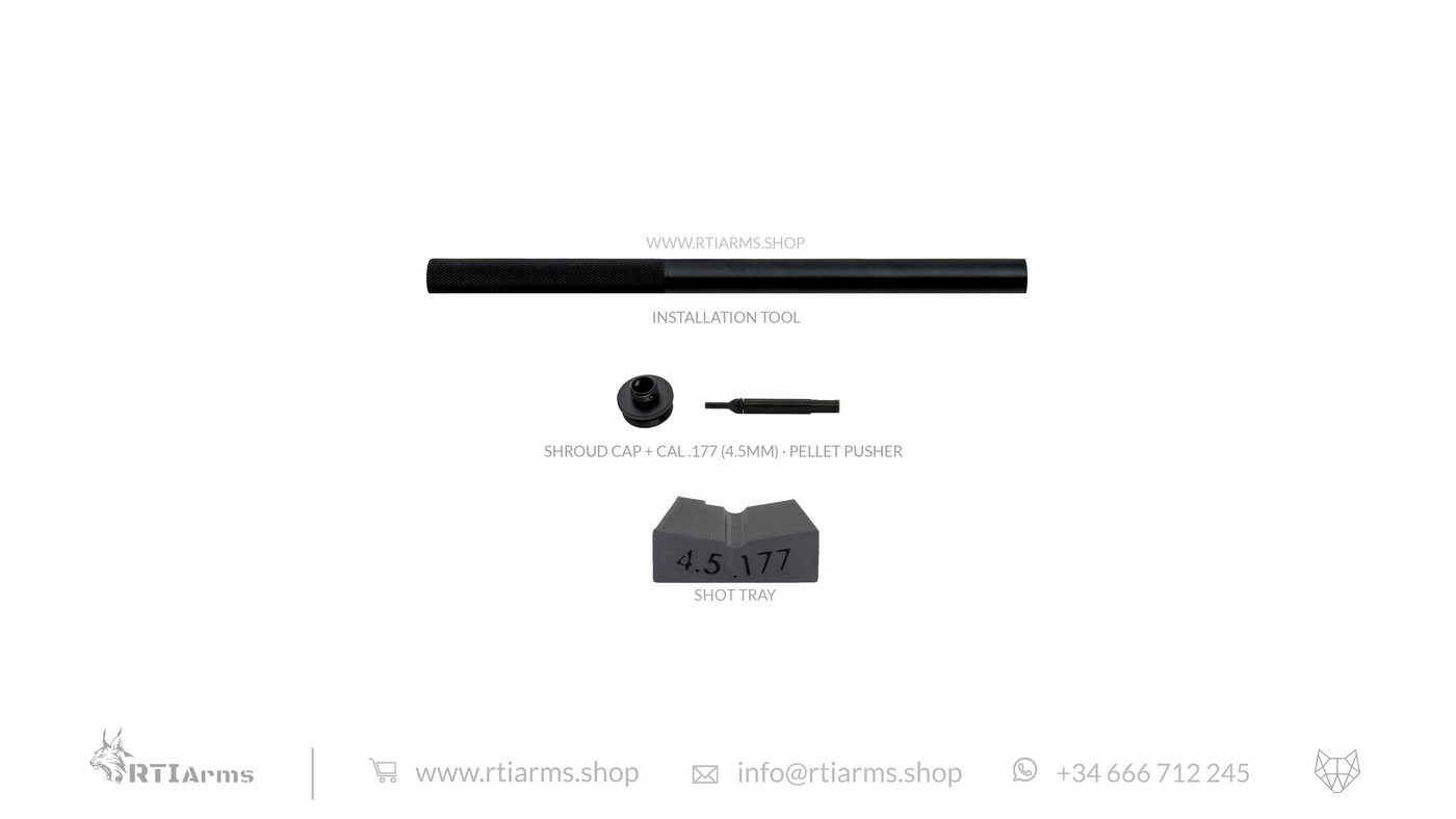 Kit for barrel exchange