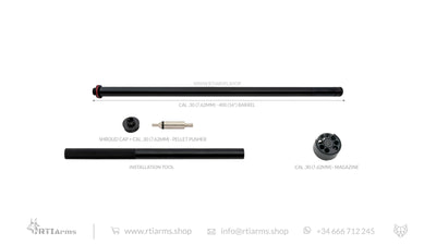 RTI · Lothar Walther Barrel  · 400mm (16") - Cal .30 (7.62mm)