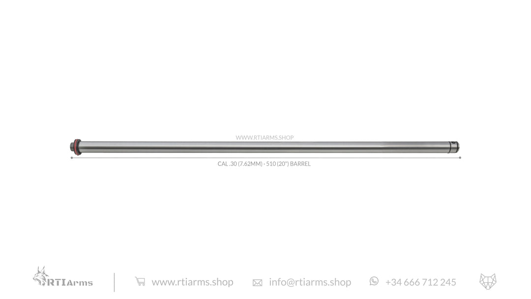 RTI · Lothar Walther Barrel  · 510mm (20") - Cal .30 (7.62mm)