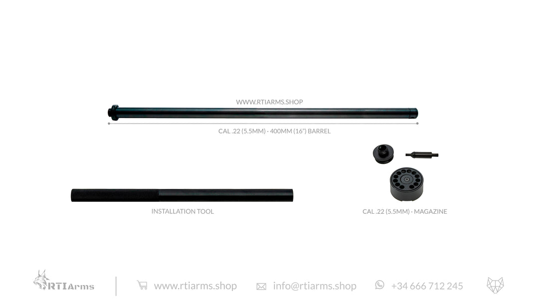 RTI CZ Barrel cal .22 + installation tool