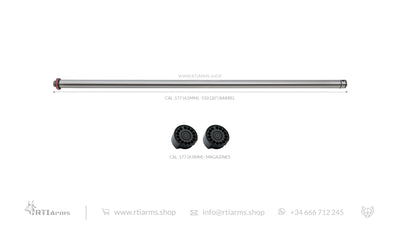 RTI · Lothar Walther Barrel  · 510mm (20") - Cal .177 (4.5mm)