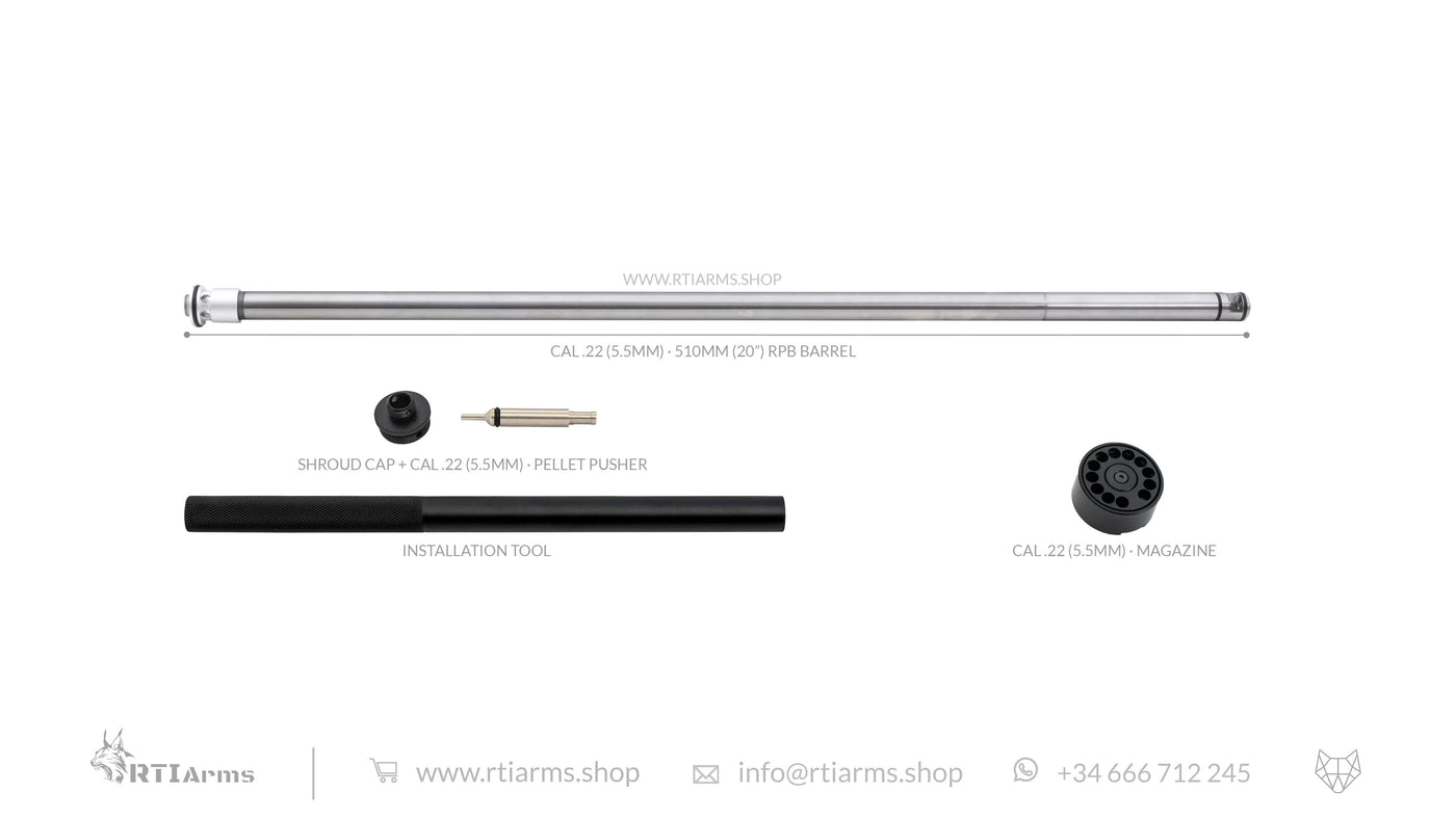 RTI · RPB Lothar Walther Barrel · 510mm (20")