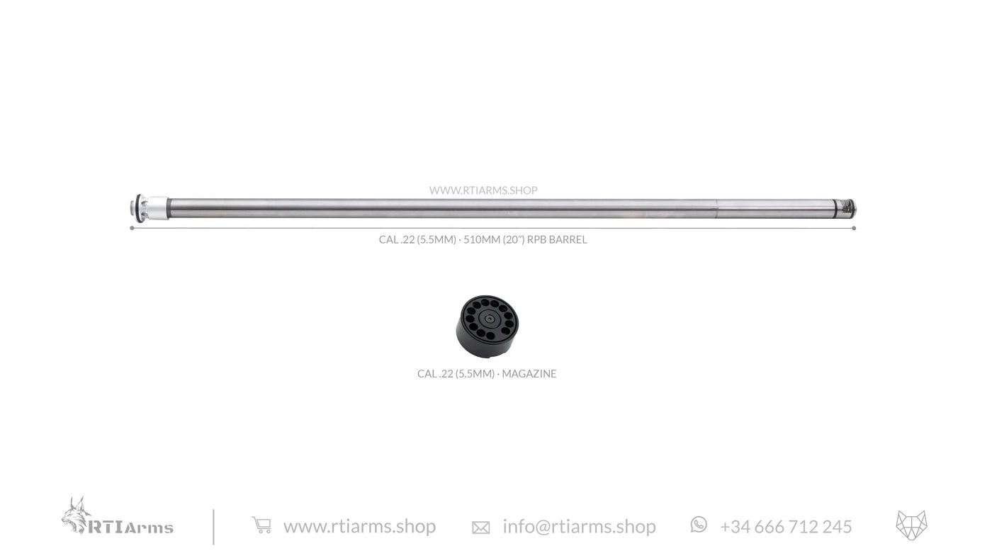 RTI · RPB Lothar Walther Barrel · 510mm (20")
