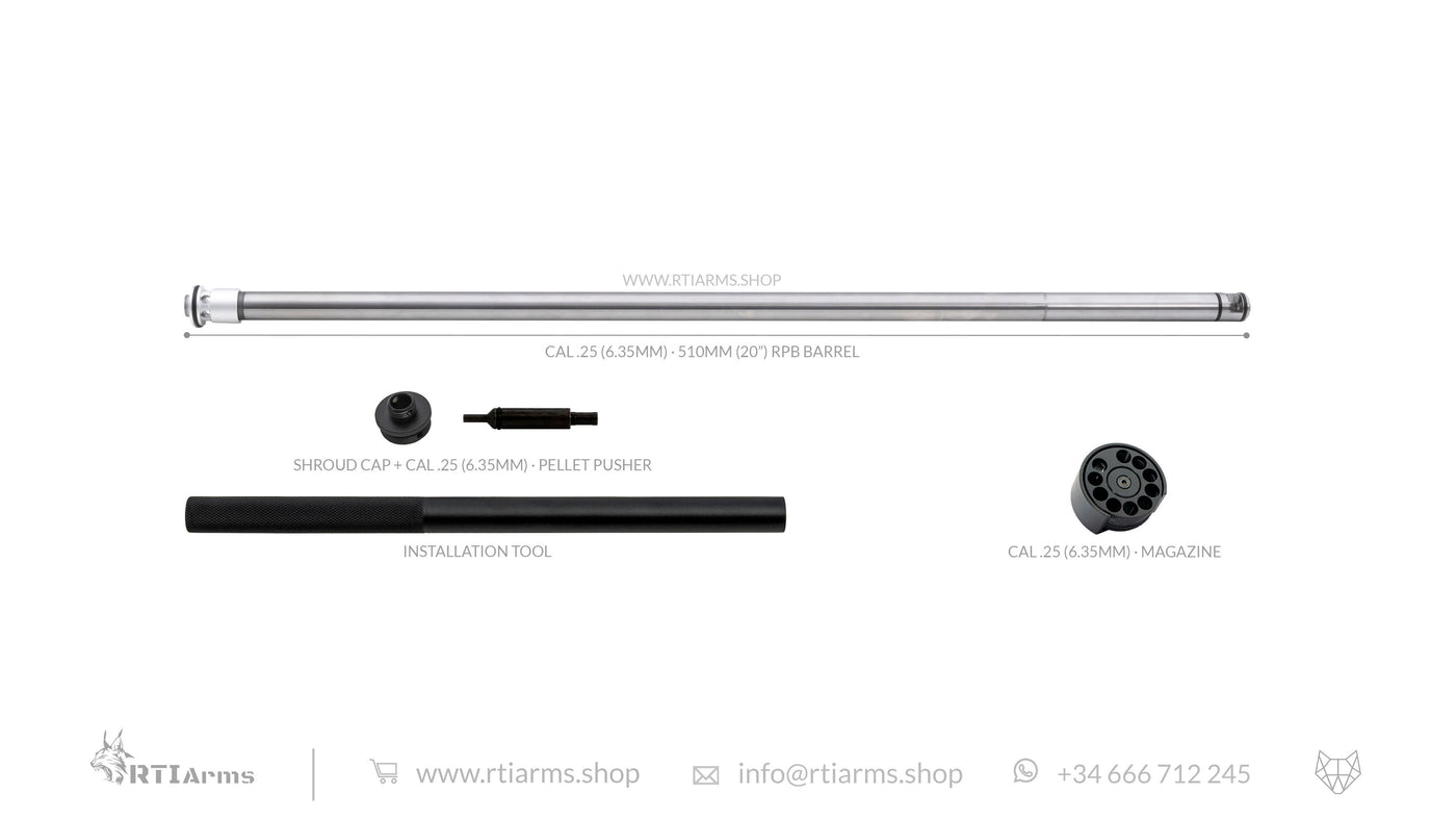 RTI · RPB Lothar Walther Barrel · 510mm (20")
