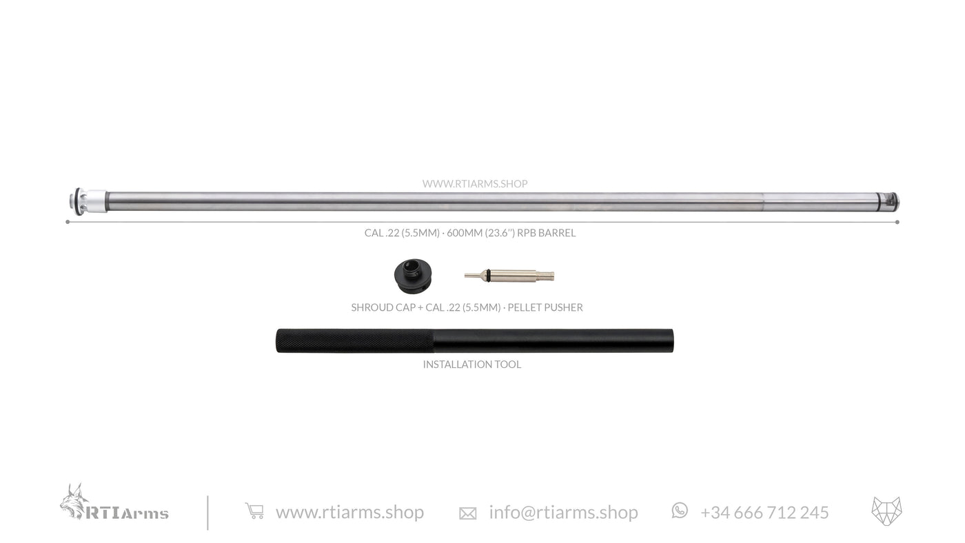 RTI · RPB Lothar Walther Barrel · 600mm (24")