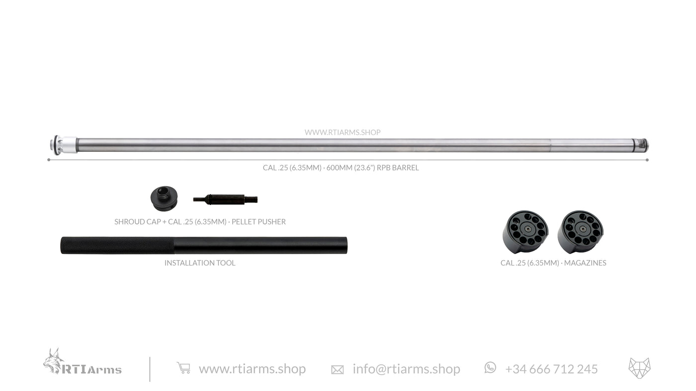 RTI · RPB Lothar Walther Barrel · 600mm (24")